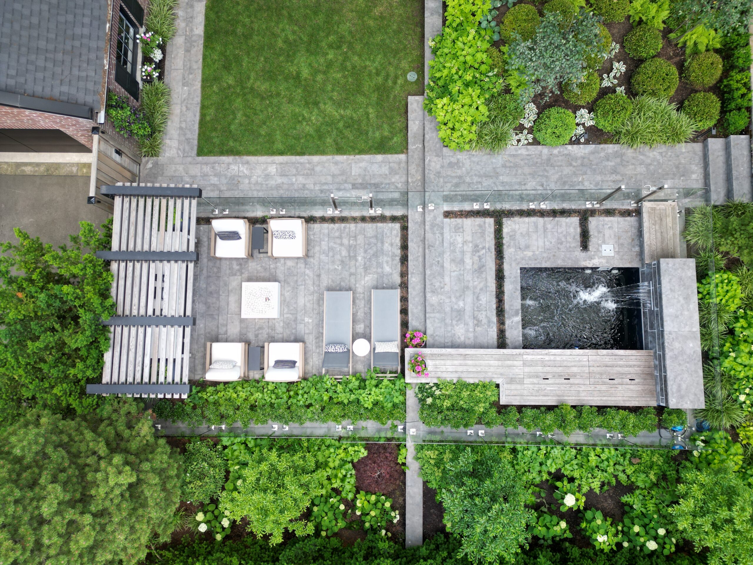 luxury backyard design toronto