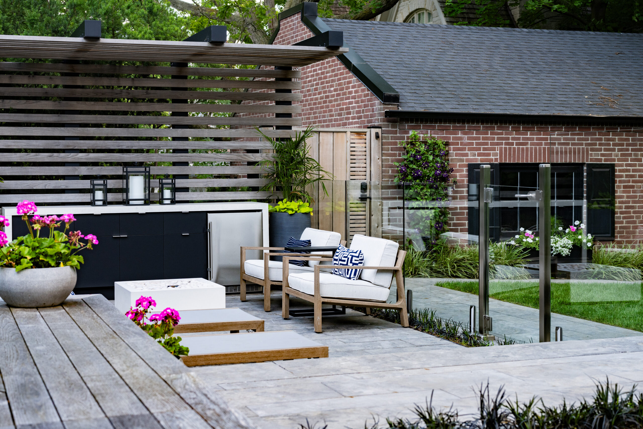 luxury backyard design toronto