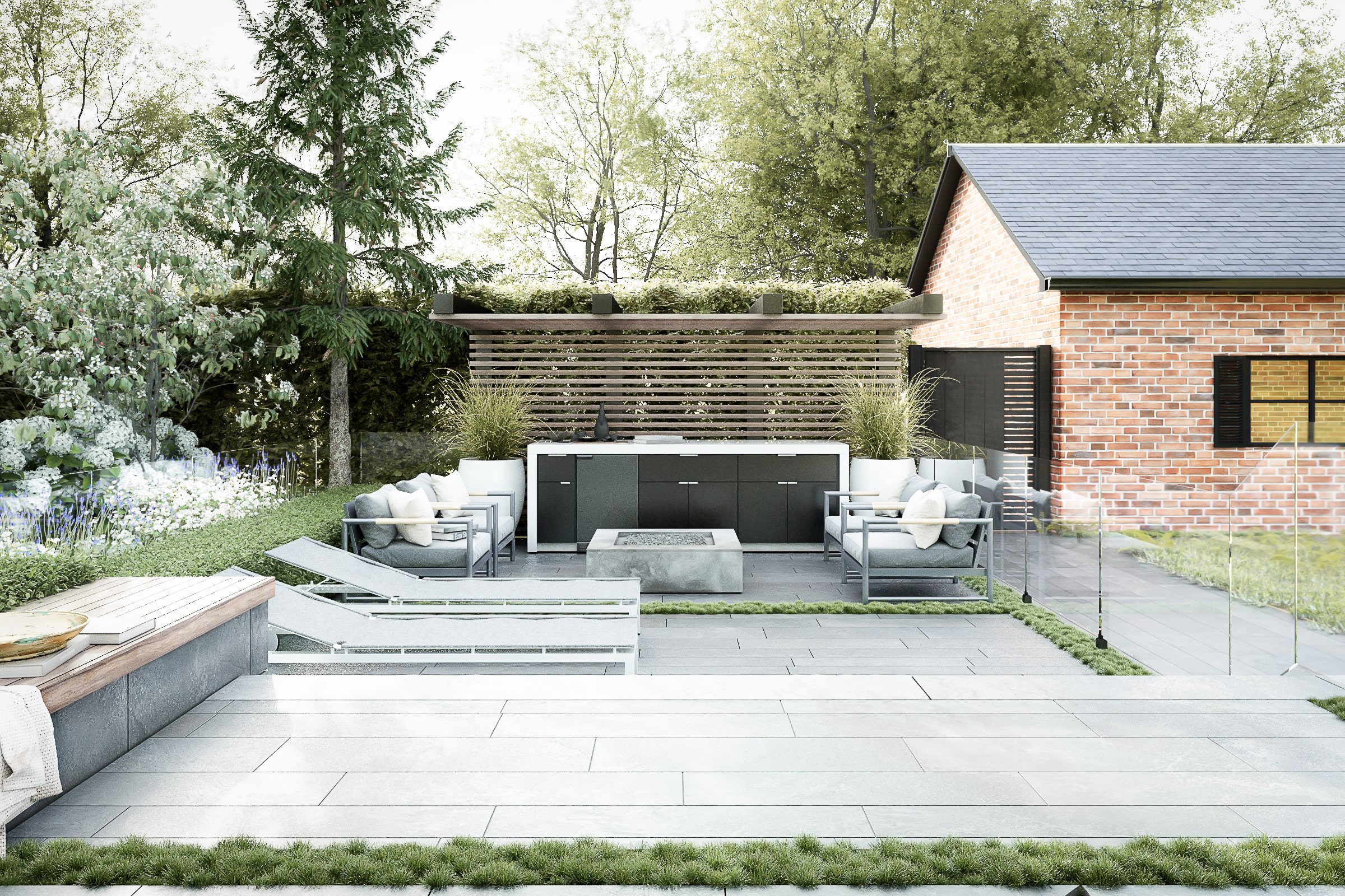 luxury backyard design toronto