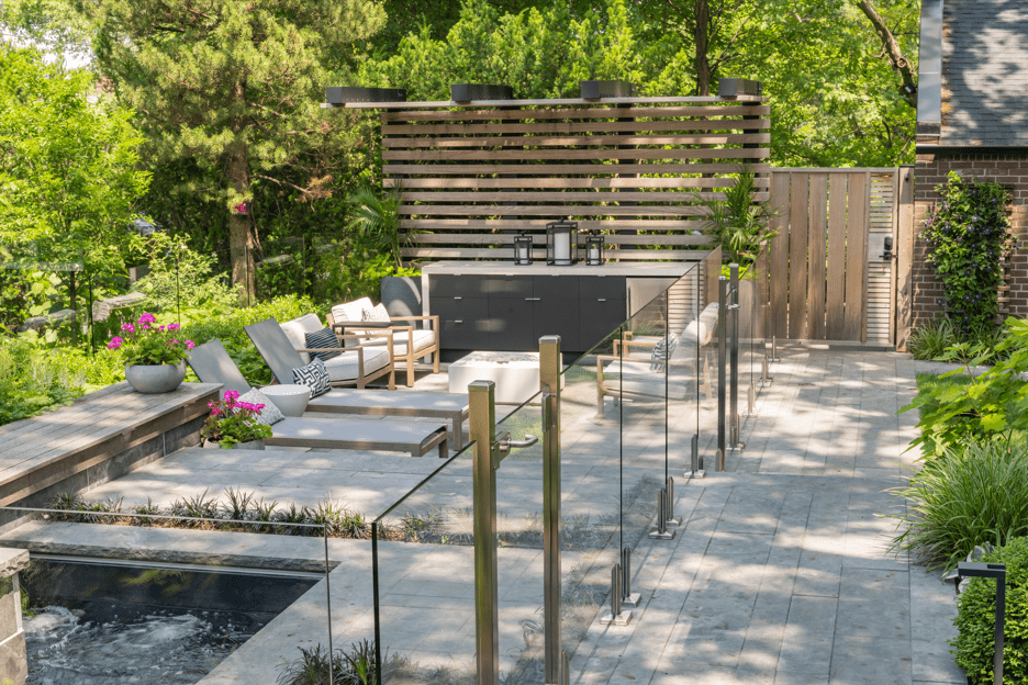 luxury backyard design toronto