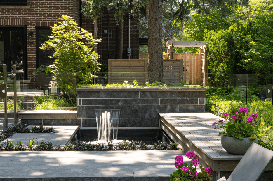 luxury backyard design toronto