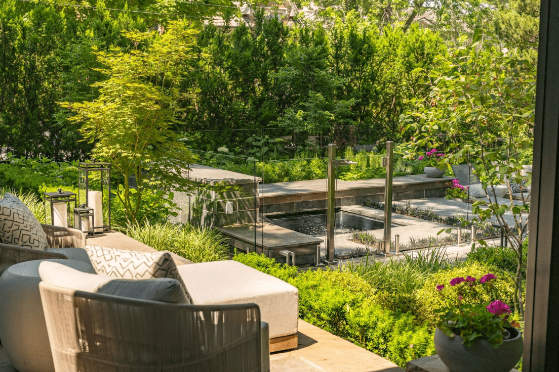 luxury backyard design toronto