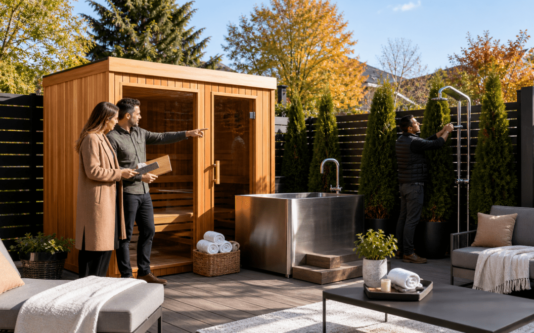 Wellness-First Outdoor Rooms in Toronto: Sauna, Cold Plunge, Privacy, Comfort