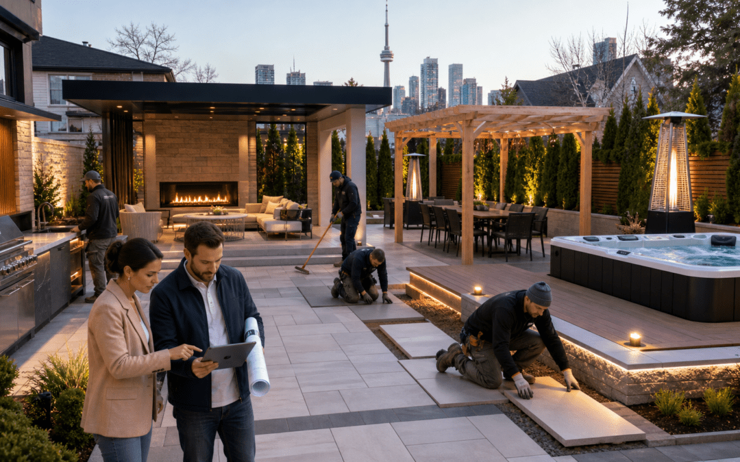 Luxury Backyard Design in Toronto: Year-Round Zoning & Layout Guide