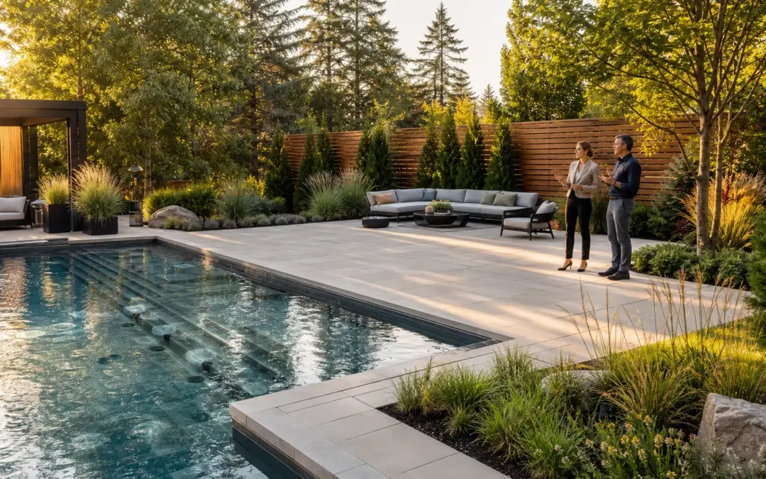 Rethinking Luxury Backyard Design in Barrie Through Wellness Pools